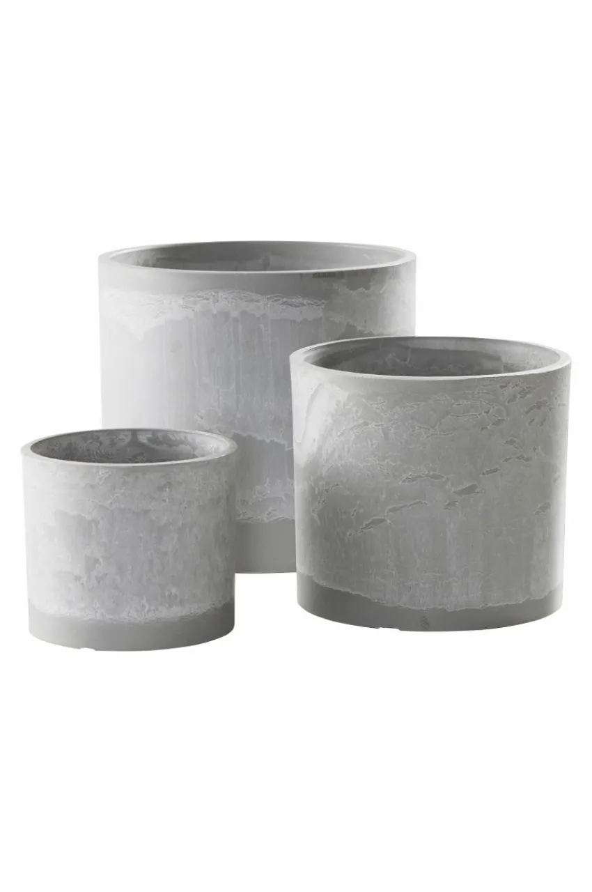 Utekrukor|Krukor|Jotex ABBY Kruka 3-pack Ljusgrå