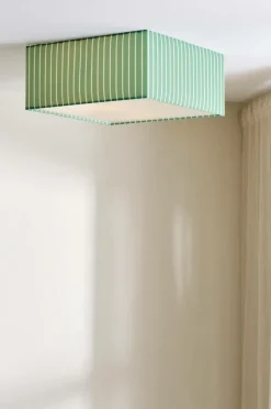 Taklampor|Jotex ADRO Plafond Grön/vit