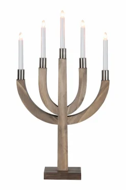 Julbelysning|Jotex Adventsljusstake Elias Brun