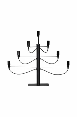 Julbelysning|Jotex Adventsljusstake Milano Svart