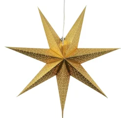 Julbelysning|Jotex Adventsstjärna Dot Guld