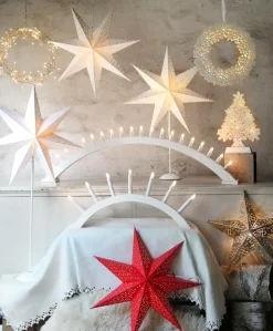Julbelysning|Jotex Adventsstjärna Dot 54 Cm Vit