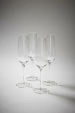 Glas|Jotex AKIA Champagneglas 4-pack Transparent
