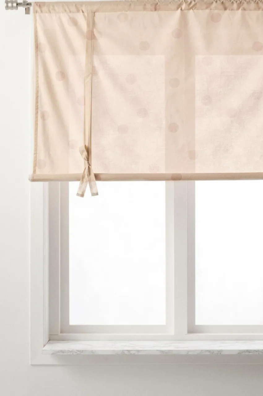 Barngardiner|Jotex ALAIA Roll Up-gardin Beige
