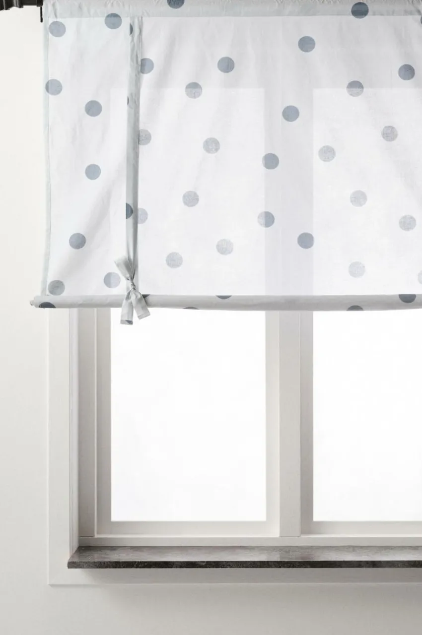 Barngardiner|Jotex ALAIA Roll Up-gardin Blå