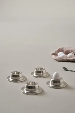 Kökstillbehör|Jotex ALANA äggkopp 4-pack Silver