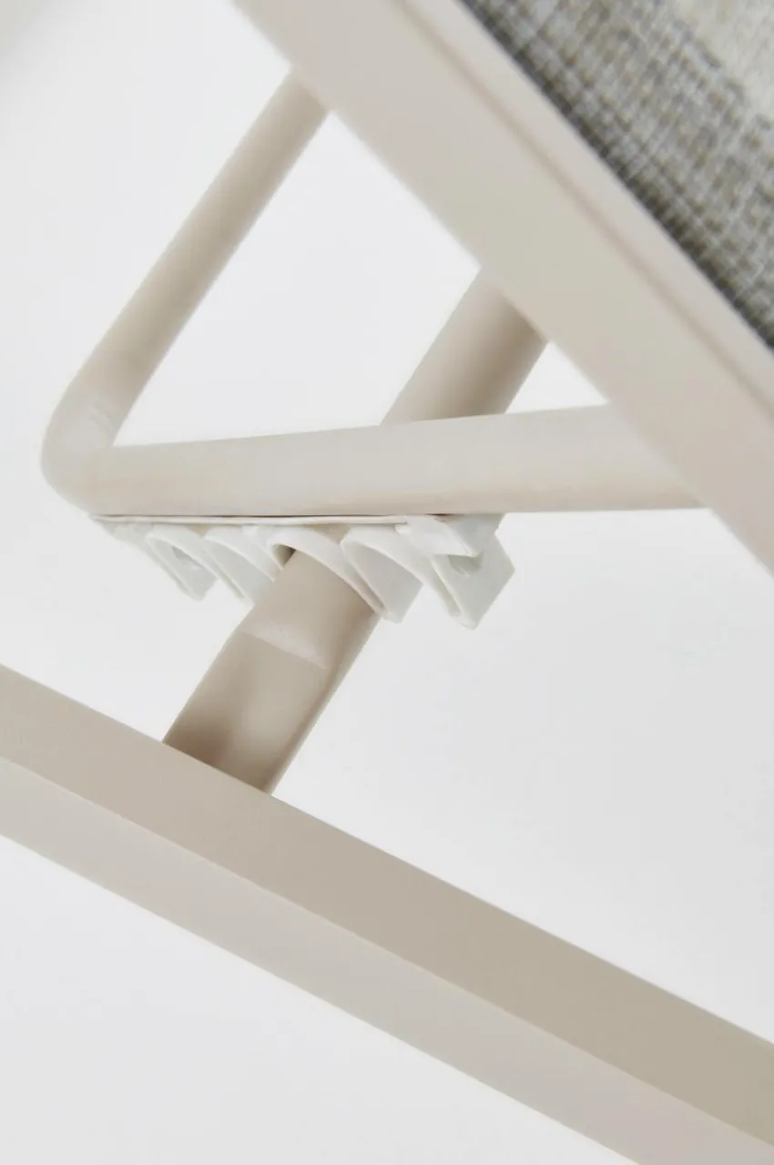 Solstolar & Solsängar|Utesoffor & Utebänkar|Jotex ALASSIO Solsäng/utesoffa - Rygg Vänster Beige/vit dyna