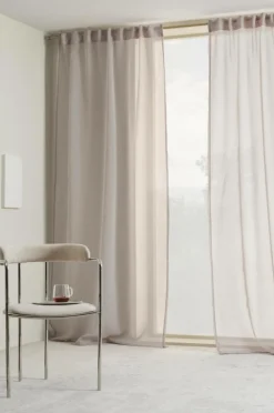 Multifunktionsgardiner|Jotex ALBA Voilegardin 2-pack Beige
