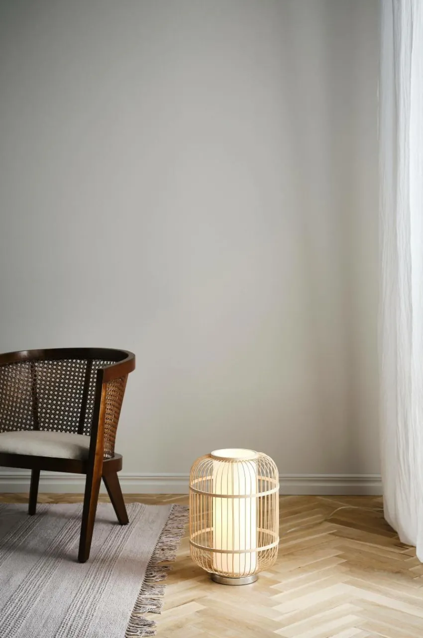 Golvlampor|Jotex ALBERTA Bordslampa Naturvit/vit