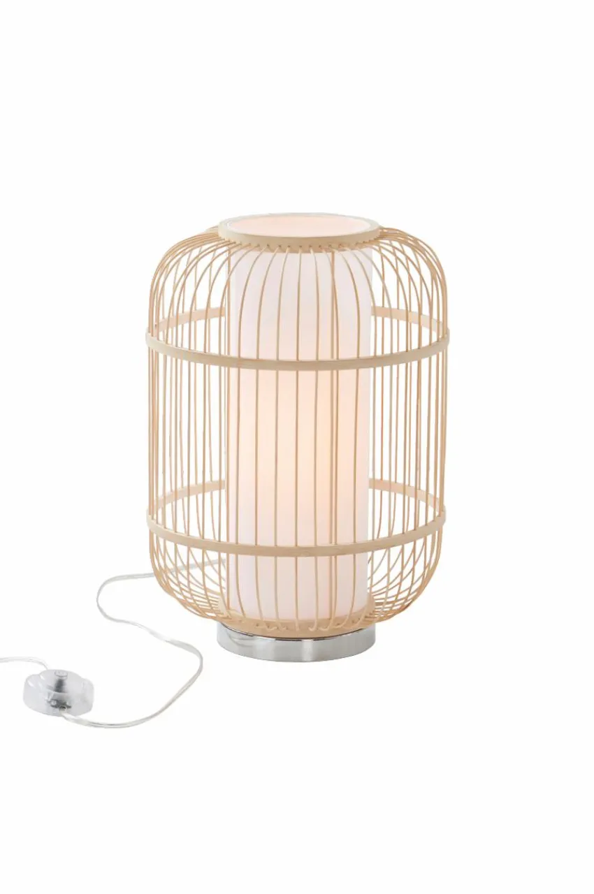 Golvlampor|Jotex ALBERTA Bordslampa Naturvit/vit