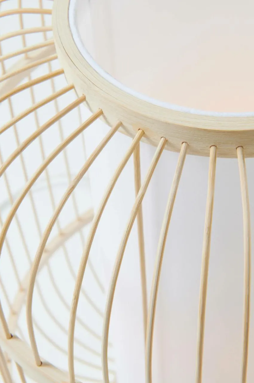 Golvlampor|Jotex ALBERTA Bordslampa Naturvit/vit