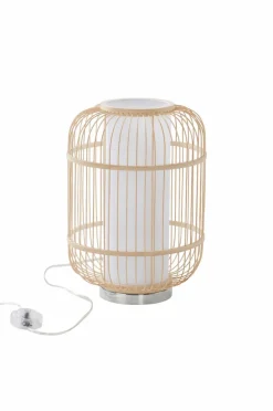 Golvlampor|Jotex ALBERTA Bordslampa Naturvit/vit