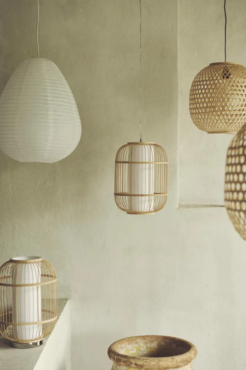 Golvlampor|Jotex ALBERTA Bordslampa Naturvit/vit