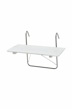 Utebord|Utemöbler|Jotex ALBO Balkongbord 50x80 Cm Vit
