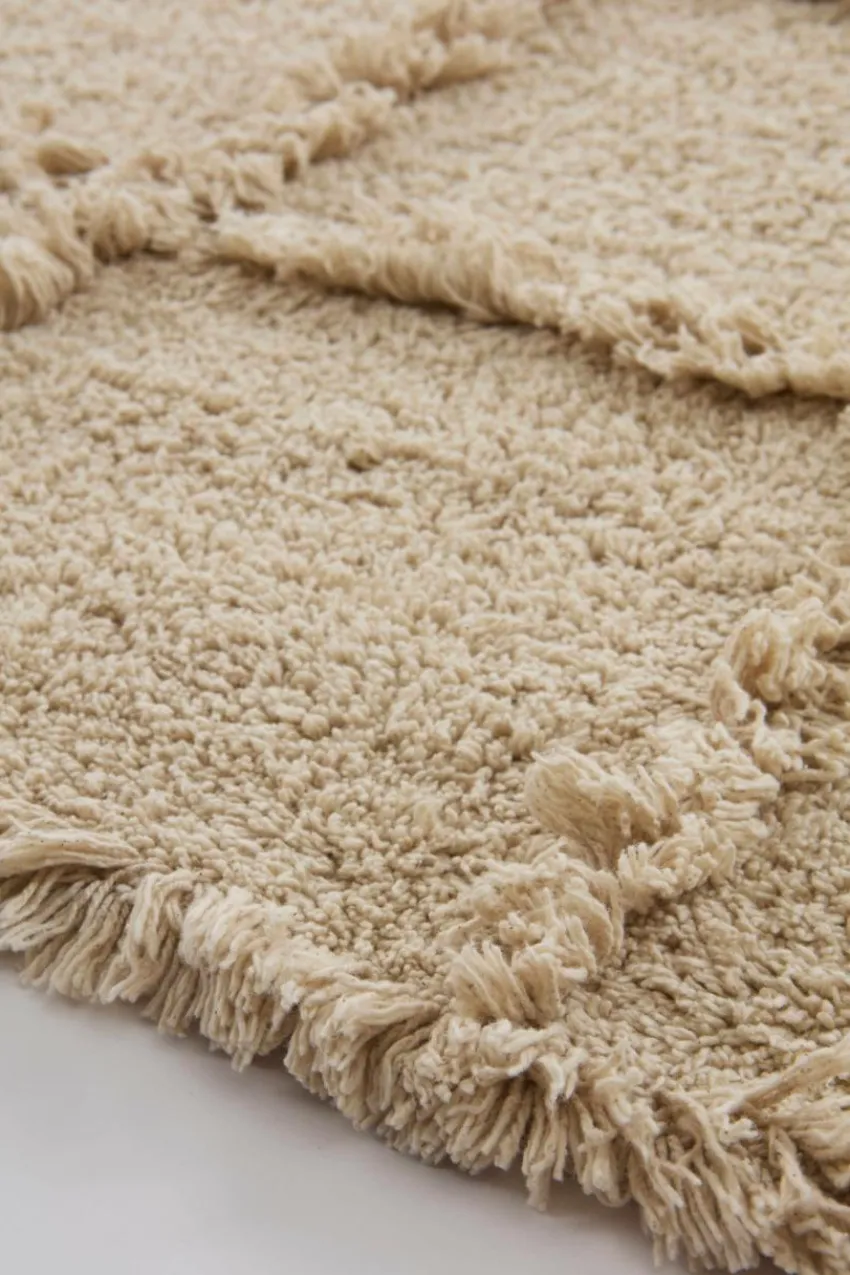 Bomulls- & Trasmattor|Jotex ALDER Bomullsmatta Naturvit