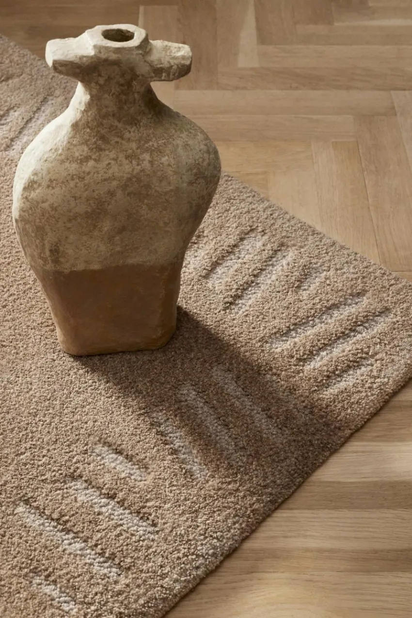 Vaser|Jotex ALGOT Dekoration Naturvit/gul