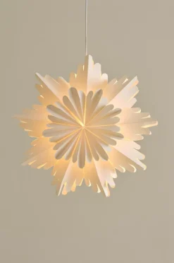 Julbelysning|Jotex ALHENA Julstjärna ø 60 Cm Naturvit