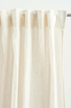 Linnegardiner|Multifunktionsgardiner|Jotex ALINA Linnegardin 2-pack Beige/naturvit
