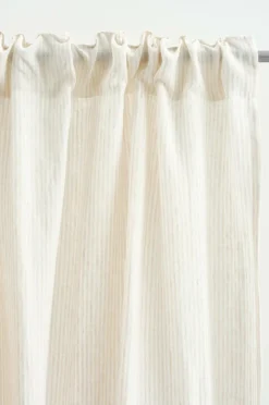 Linnegardiner|Multifunktionsgardiner|Jotex ALINA Linnegardin 2-pack Beige/naturvit