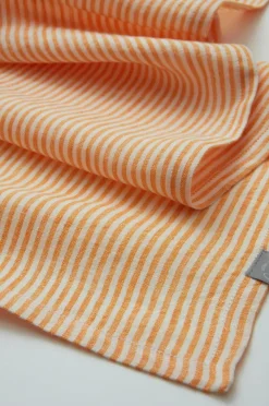 Bordslöpare|Jotex ALINA Löpare Orangegul/naturvit
