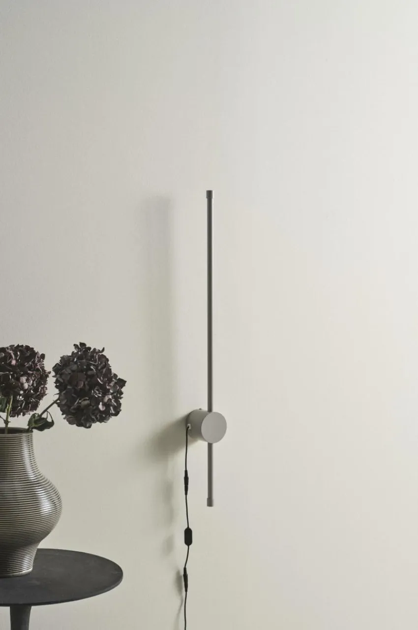 Vägglampor|Jotex ALISO Vägglampa 80 Cm Grå