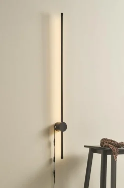 Vägglampor|Jotex ALISO Vägglampa LED 120 Cm Matt svart
