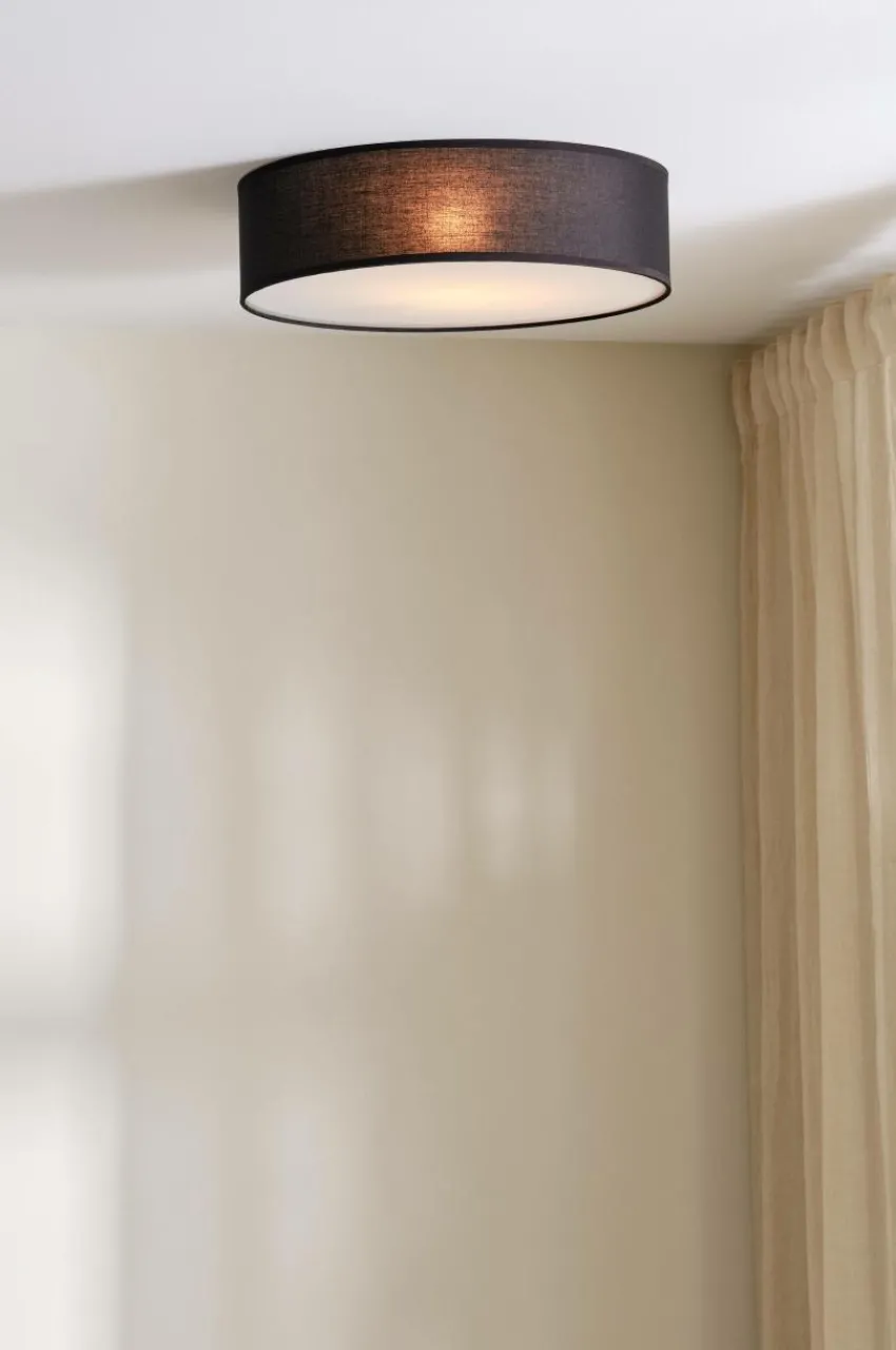 Taklampor|Jotex ALLAN Plafond ø 40 Cm Svart