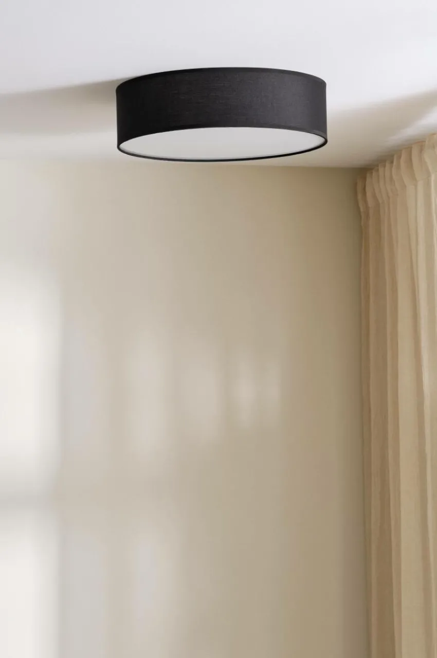 Taklampor|Jotex ALLAN Plafond ø 40 Cm Svart