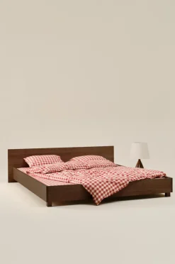 Sängramar|Jotex ALLERUM Sängram 180 Cm Valnöt