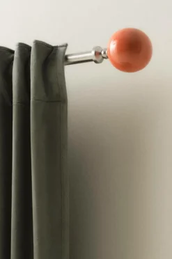 Gardinstänger|Jotex ALLY Gardinstång 153-200 Cm Silver/orange