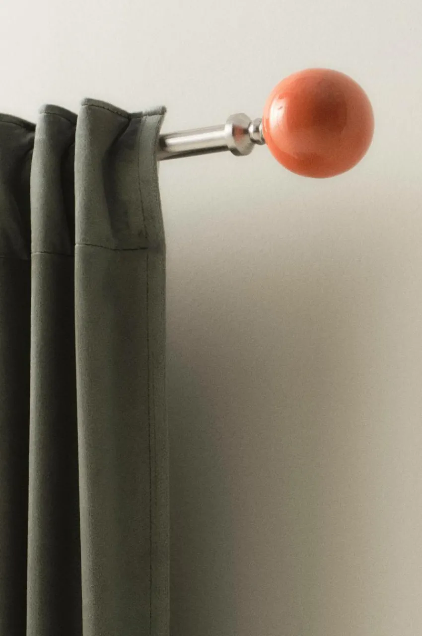 Gardinstänger|Jotex ALLY Gardinstång 153-200 Cm Silver/orange