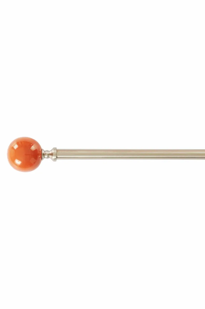 Gardinstänger|Jotex ALLY Gardinstång 153-200 Cm Silver/orange