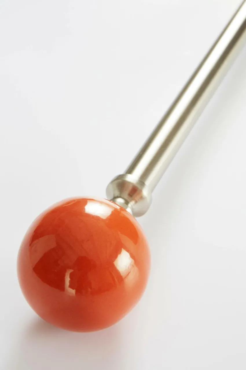 Gardinstänger|Jotex ALLY Gardinstång 153-200 Cm Silver/orange