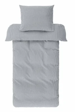Påslakanset|Jotex ALMA Påslakanset Enkelsäng Blå/benvit
