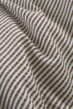 Påslakanset|Jotex ALMA Påslakanset Enkelsäng Brun/benvit