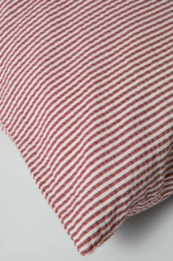 Örngott|Jotex ALMA örngott 50x90 Cm Röd/benvit
