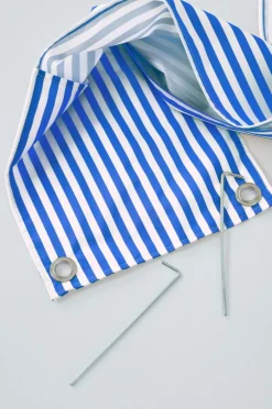 Parasoller & Pergola|Utemöbler|Jotex ALMEDA Strandtält Blå/Randig