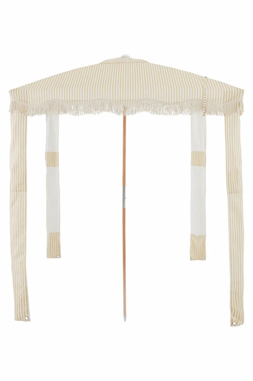Parasoller & Pergola|Utemöbler|Jotex ALMEDA Strandtält Gul/Randig