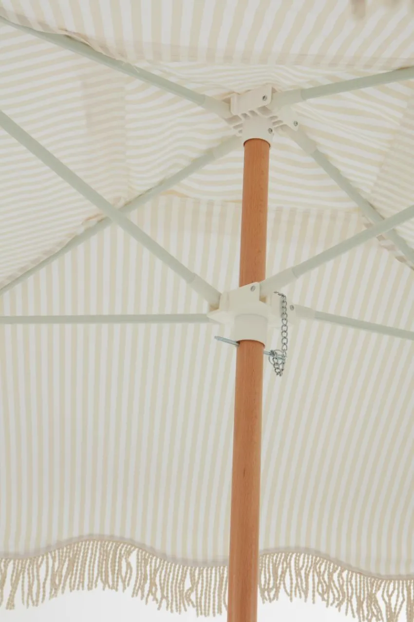 Parasoller & Pergola|Utemöbler|Jotex ALMEDA Strandtält Gul/Randig