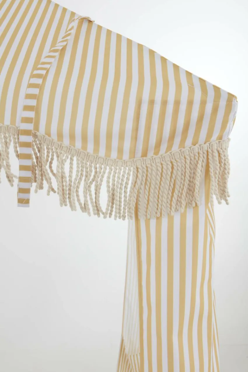 Parasoller & Pergola|Utemöbler|Jotex ALMEDA Strandtält Gul/Randig