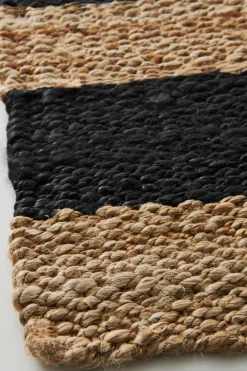 Jutemattor|Dörrmattor|Jotex ALMVIK Dörrmatta 60x90 Cm Natur/svart
