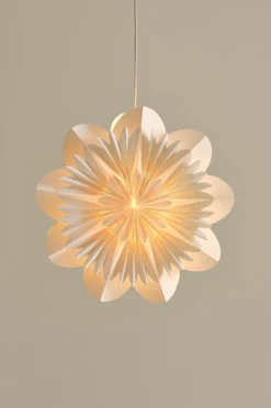 Julbelysning|Jotex ALUDRA Julstjärna ø 53 Cm Naturvit