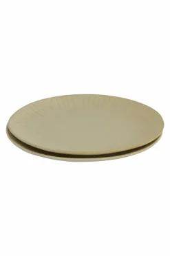 Tallrikar|Jotex ALVIA Assiett 2-pack ø 21 Cm Ljusbeige