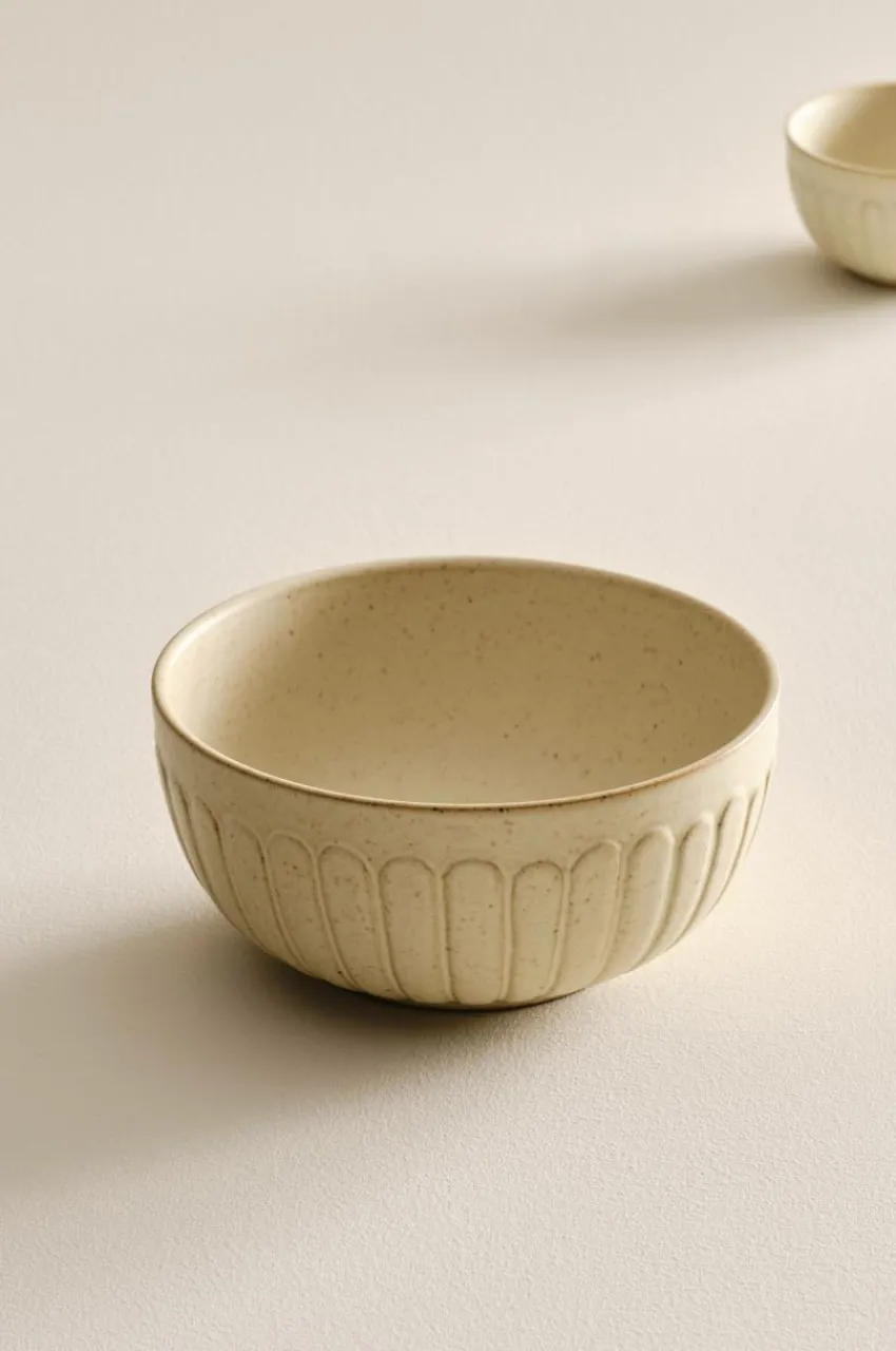Skålar|Jotex ALVIA Skål ø 19 Cm Ljusbeige