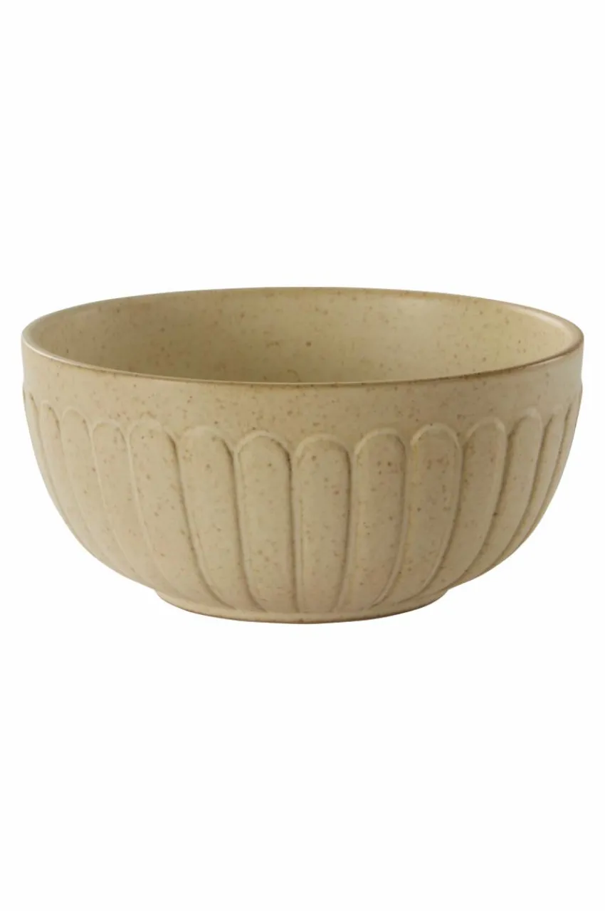 Skålar|Jotex ALVIA Skål ø 19 Cm Ljusbeige