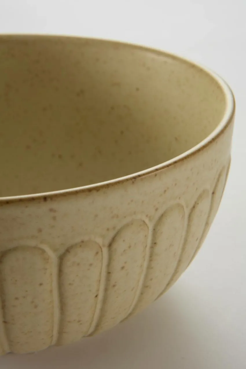 Skålar|Jotex ALVIA Skål ø 19 Cm Ljusbeige