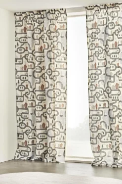 Barngardiner|Jotex ALVIN funktionsgardin 2-pack - Ekologisk Multi