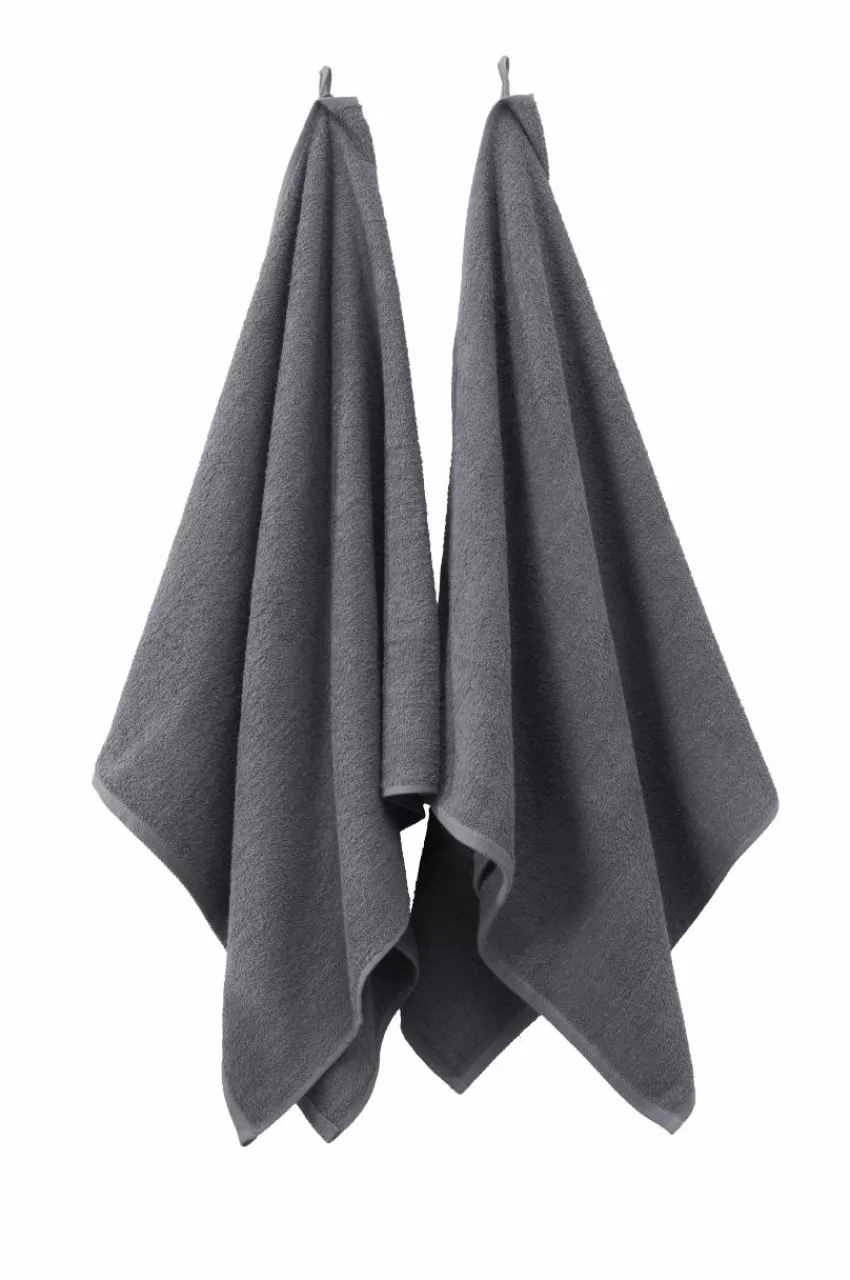 Badlakan|Jotex AMELIE Badhandduk 2-pack Grå