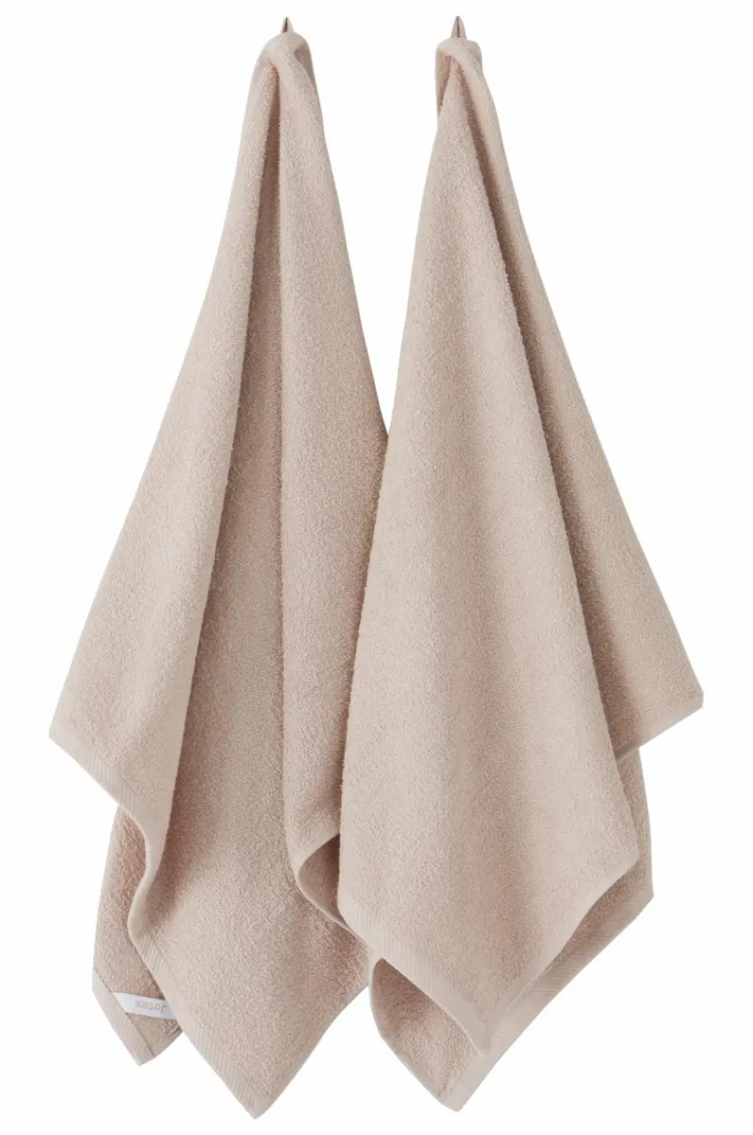 Badlakan|Jotex AMELIE Badhandduk 2-pack Ljusbeige