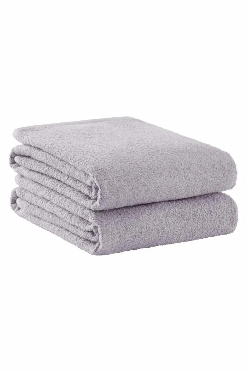 Badlakan|Jotex AMELIE Badhandduk 2-pack Blek lavendel